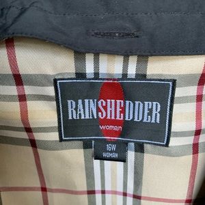 Rainshedder coat.